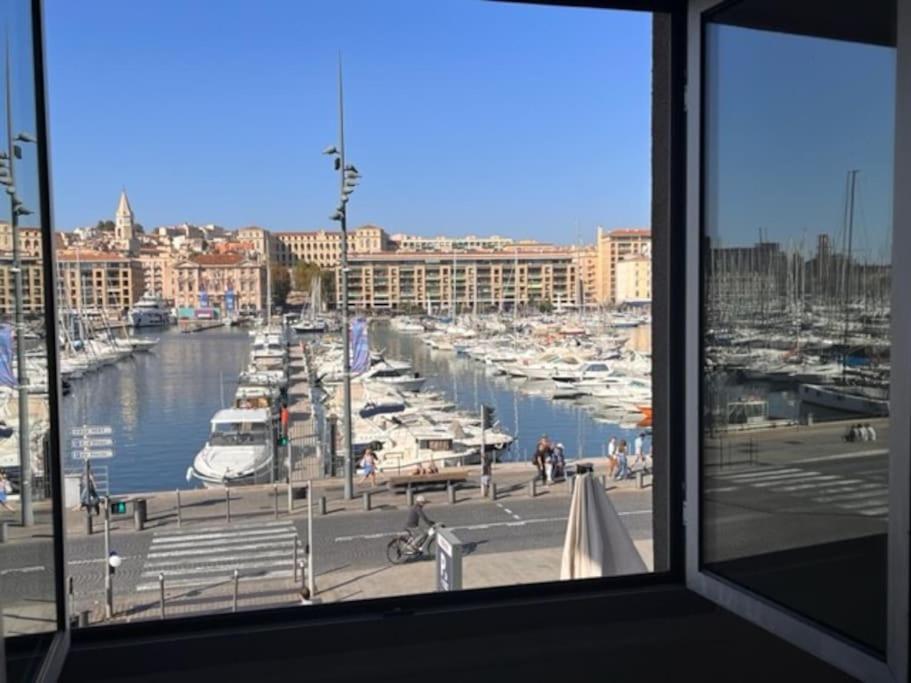 T4 Marseille Vue Imprenable Sur Vieux Port Διαμέρισμα Εξωτερικό φωτογραφία
